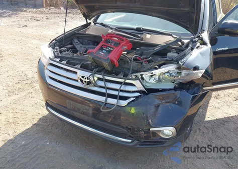2013 Toyota Highlander Limited V6 from USA, damaged, VIN 5TDDK3EH5DS268332